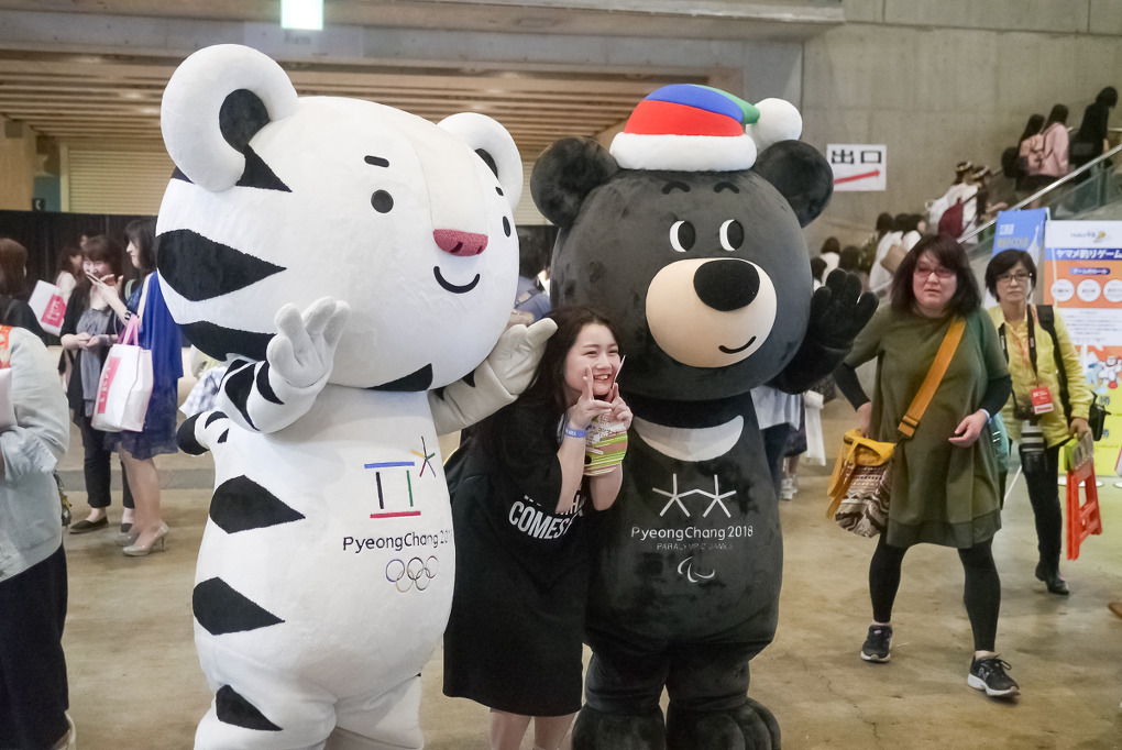 평창올림픽 마스코트의 귀여움은 여기서도!