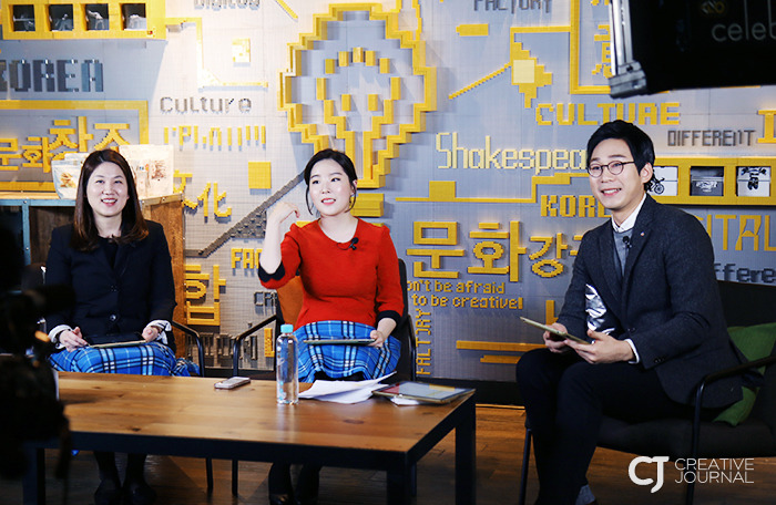 알고 보니 방송 체질?! 올리브영 방송 담당 홍예진님, 이유미님과 진행을 맡은 백우승 아나운서