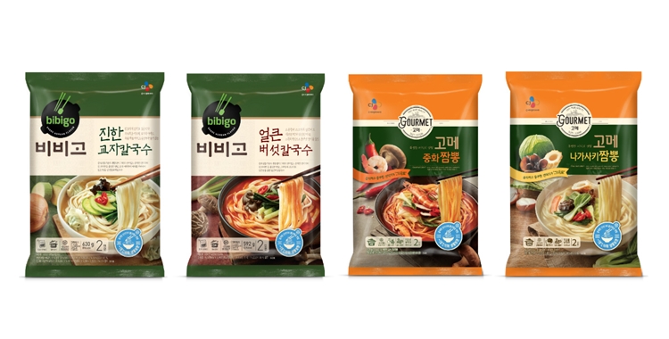 CJ제일제당 냉동면 4종