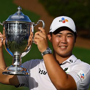 CJ대한통운 소속 김주형 PGA ‘준비된 우승’ … ‘유망주 후원’ 빛났다