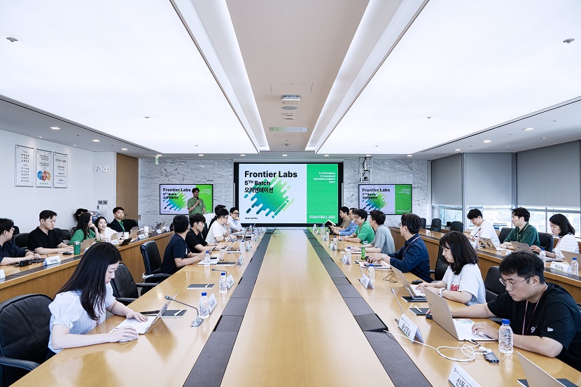지난 7월 열린 CJ프론티어랩스 5기 오리엔테이션