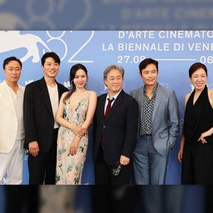 <어쩔수가없다> 뜨거운 취재 열기로 가득했던 베니스국제영화제 공식 기자회견 & 포토콜 현장