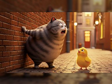 CJ ENM, AI 애니메이션 <캣 비기(Cat Biggie)>, 글로벌 누적 조회수 1,300만뷰 돌파