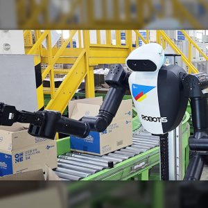 CJ대한통운, 업계 최초 ‘AI 휴머노이드 로봇’ 현장 실증… 로보티즈와 MOU 체결