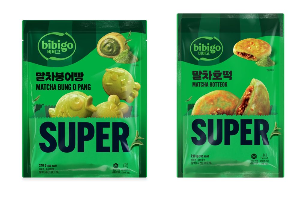 비비고 말차 붕어빵·말차 호떡 제품 이미지