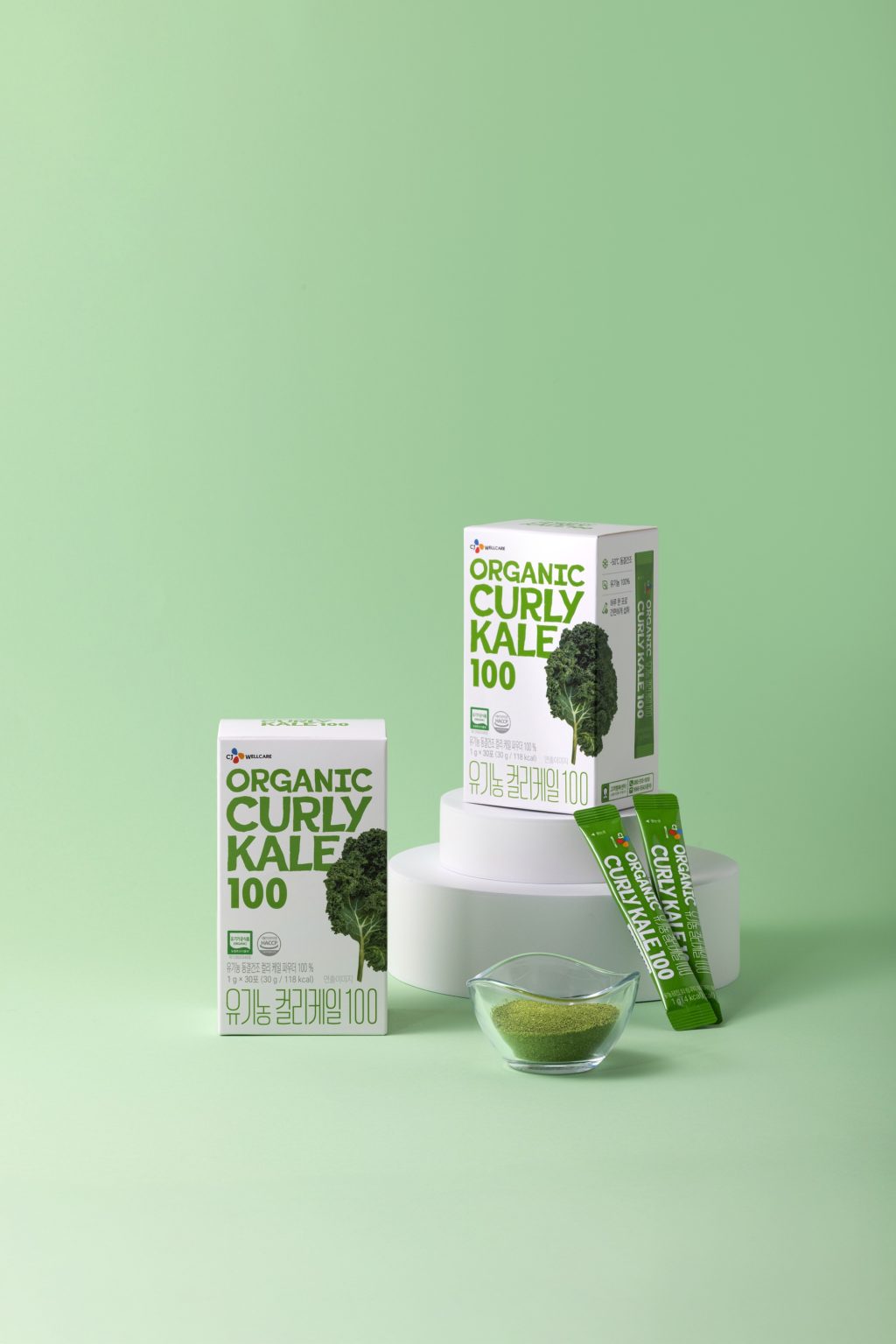 CJ웰케어, 동결건조 채소 분말 제품 ‘유기농 컬리케일 100’ 출시