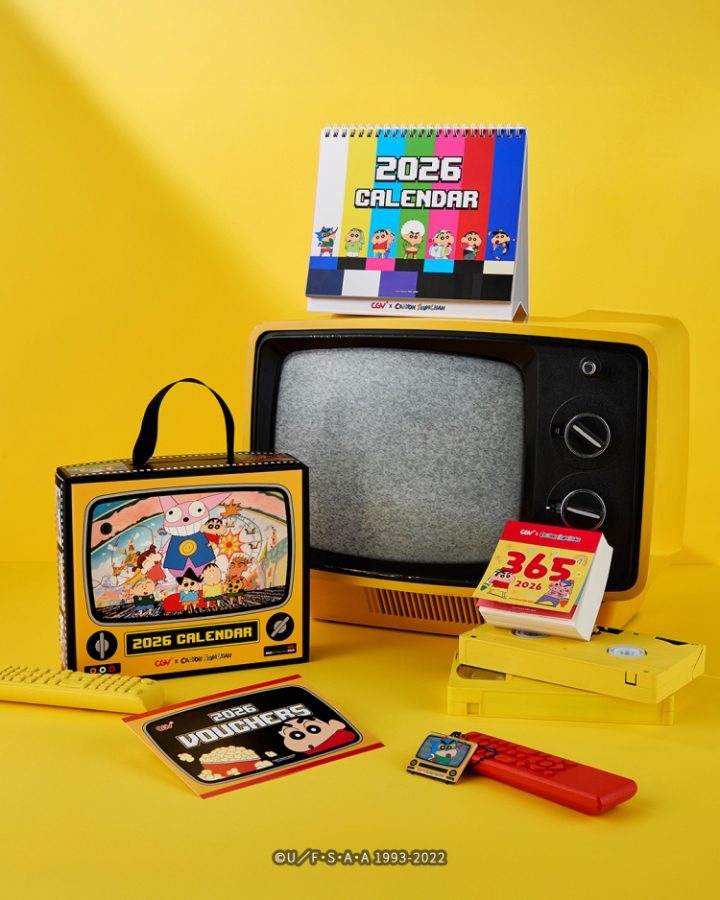 CGV, ‘2026 짱구는 못말려 캘린더’ 출시