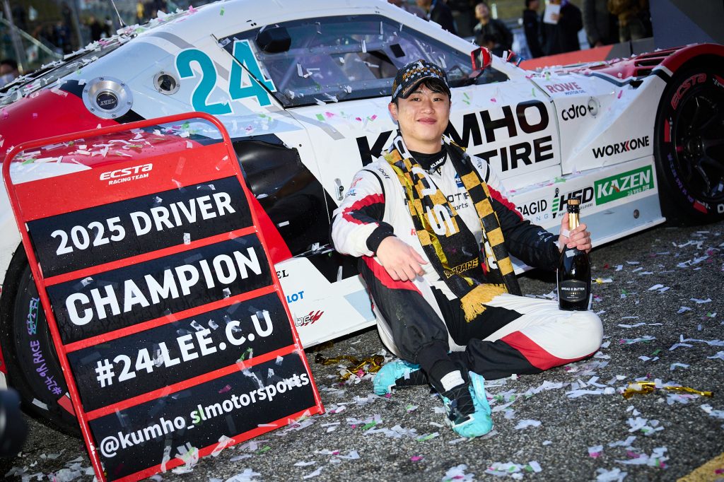 2025 오네 슈퍼레이스 챔피언십 토요타 가주 레이싱 6000 클래스 챔피언 이창욱