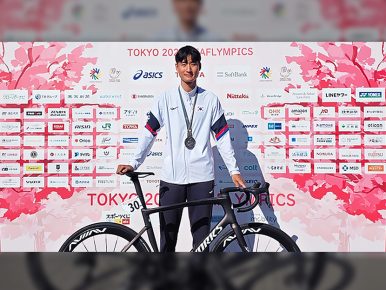 CJ대한통운 고병욱 선수, 데플림픽 사이클 종목2개 메달 획득… 창단 첫 국제무대 빛냈다