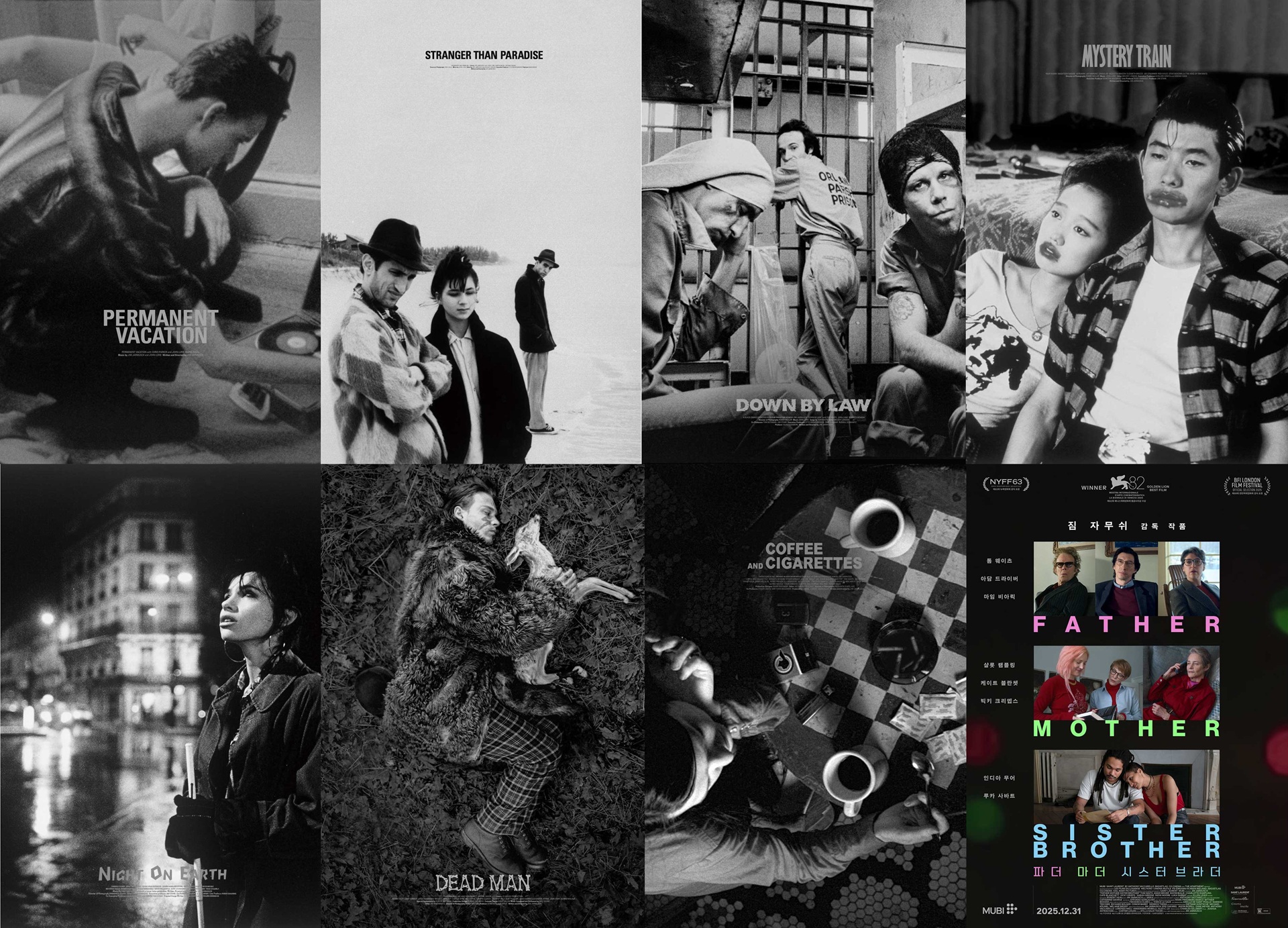 2025 짐 자무쉬 감독전 상영작 8편 포스터 (1)