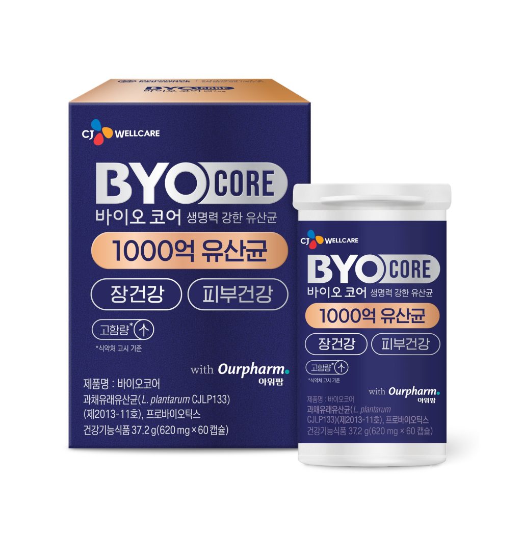 CJ웰케어, 약국 전용 고함량 ‘바이오코어 1000억 유산균’ 출시