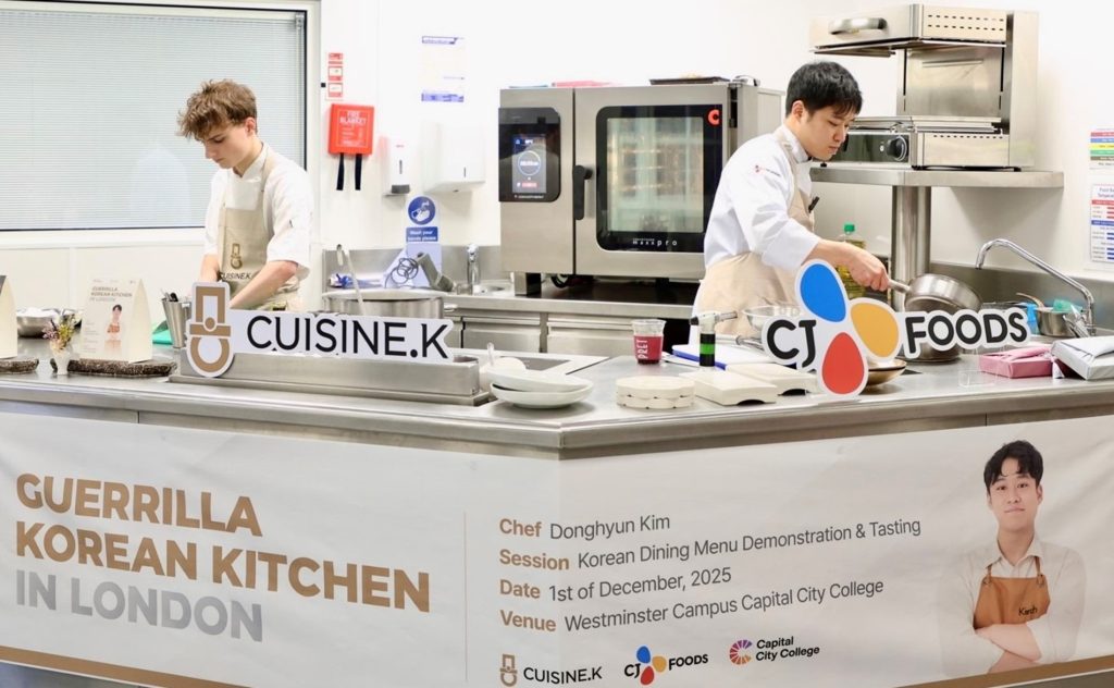 CJ제일제당 ‘퀴진케이’, 영국서 차세대 K-푸드 인재 발굴 나섰다… 한식 요리대회와 게릴라 키친 성료