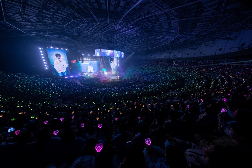 티빙, 임영웅 콘서트 라이브 이미지_제공 물고기뮤직.