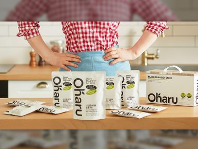 오하루 자연가득, 서리태 두유 7년 만에 리뉴얼…최화정과 ‘웰니스 시장’ 공략 