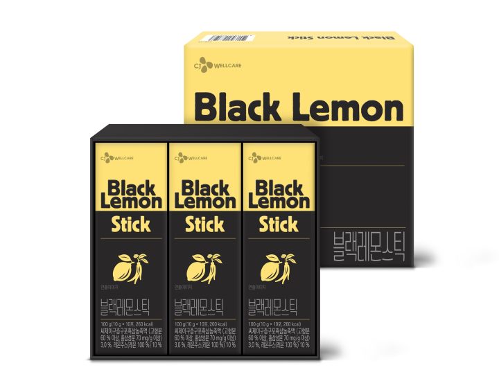 CJ웰케어, 간편한 스틱형 흑삼 제품 ‘블랙레몬스틱’ 출시