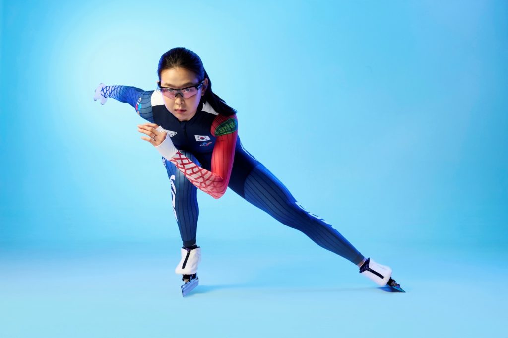 밀라노 올림픽에서 메달에 도전하는 TEAM CJ 김민선(스피드스케이팅)