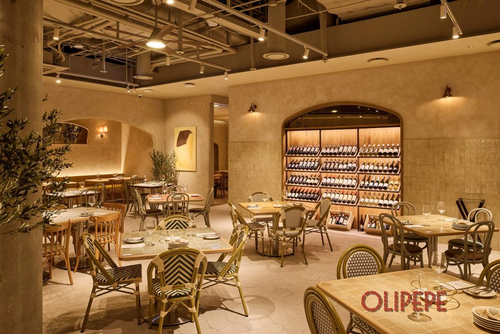 올리페페 여의도점 내부 전경