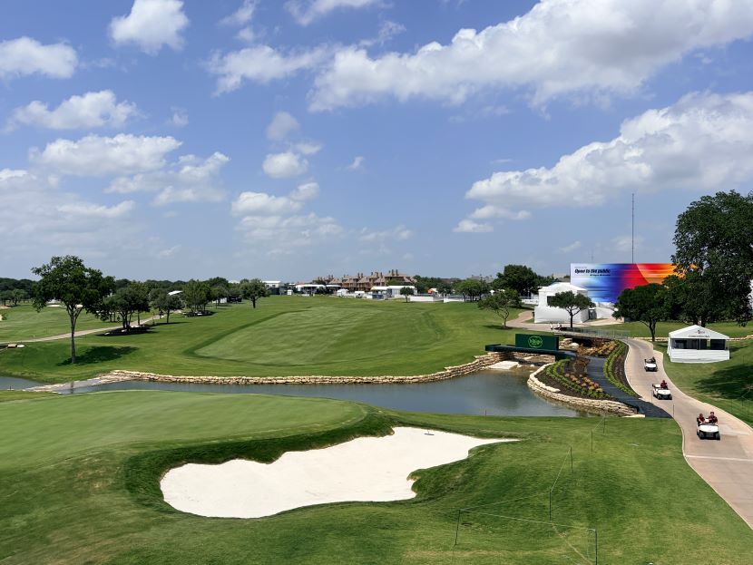 THE CJ CUP 코스 전경