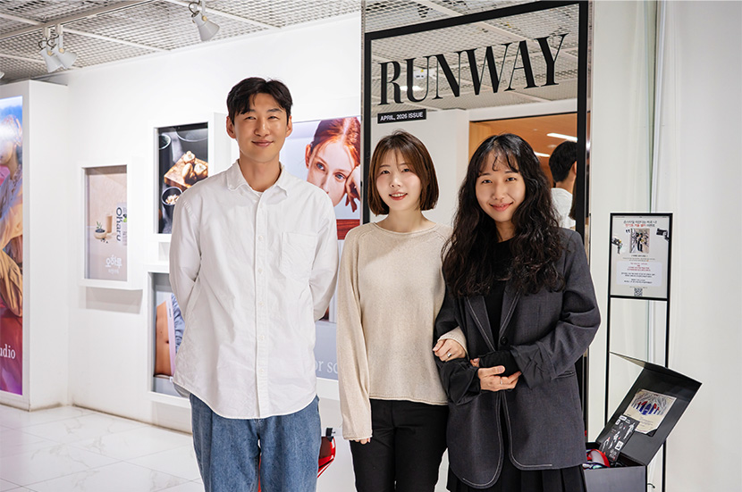 CJ ENM 커머스부문 (왼쪽부터) 홍승재 님, 윤재은 님, 권수진 님