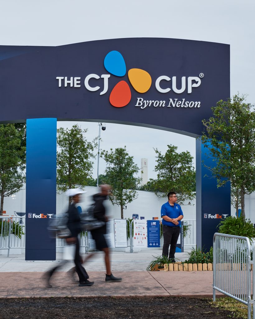 비가 흩날리는 텍사스, THE CJ CUP