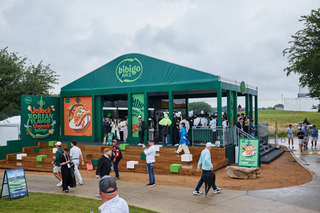 THE CJ CUP 비비고 컨세션 전경