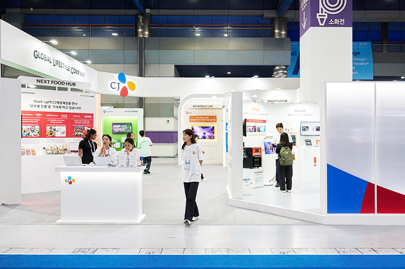 ’NextRise 2026’ CJ부스 전경