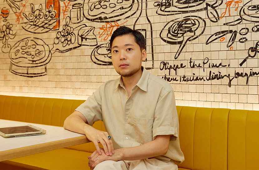 CJ푸드빌 브랜드디자이너 박정환 님 모습