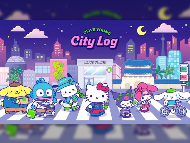 ‘올리브영 X 산리오캐릭터즈’ 올리브영 시티 로그 대표 이미지