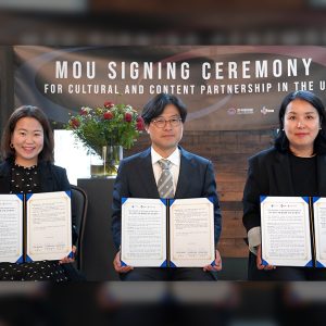 CJ ENM, 주영한국문화원·한국콘텐츠진흥원 영국 비즈니스센터와 MOU 체결… 영국에서 K-콘텐츠 매력 알린다