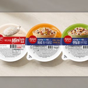 CJ제일제당, 110g 백미밥 ‘햇반 부드러운 미니밥’ 출시… 