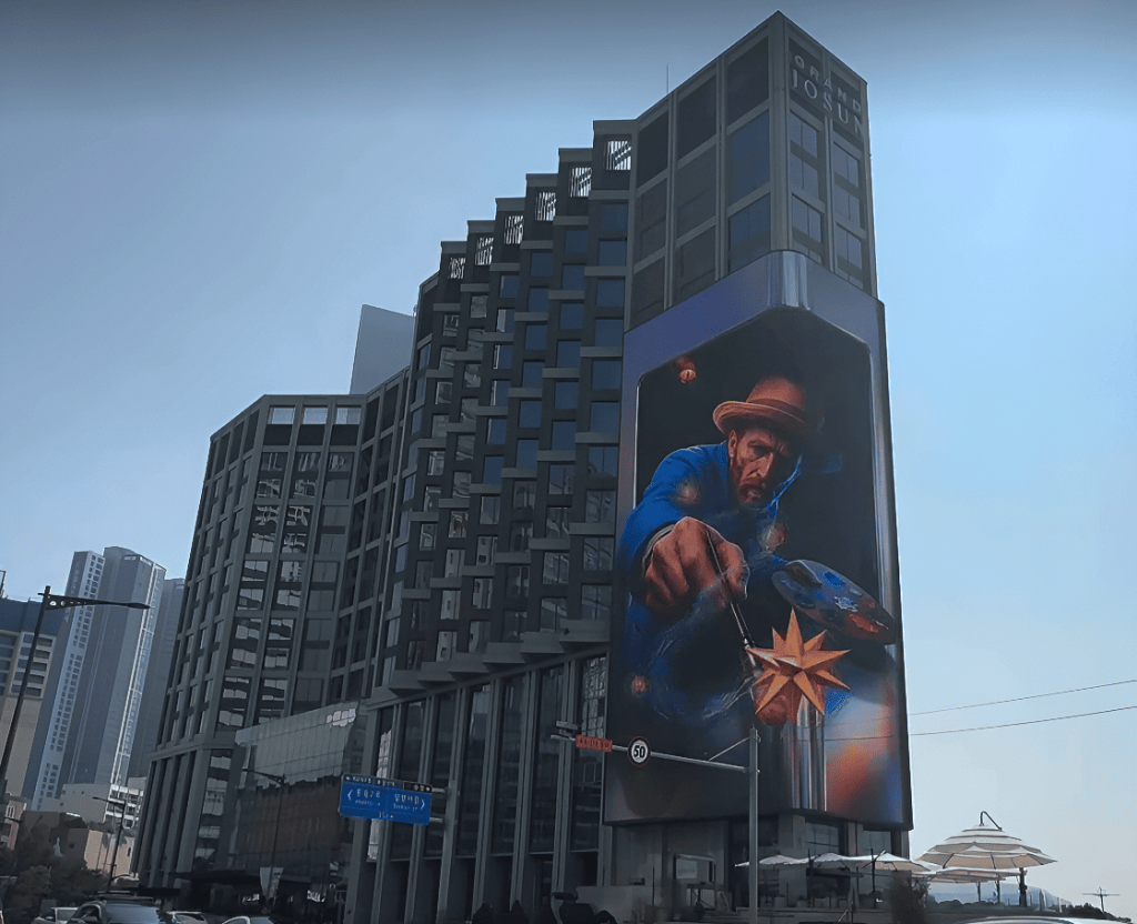 3D 아나몰픽 홍보 영상 캡처 이미지